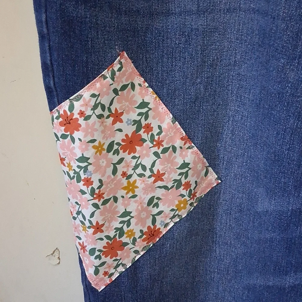 Patchwork Denim Barrel Leg Jeans - Picture 5 of 12